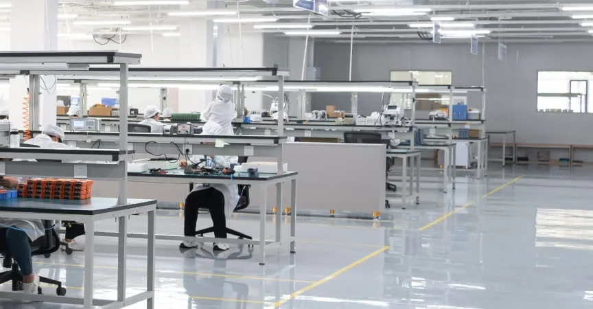 NOVATEK production floor